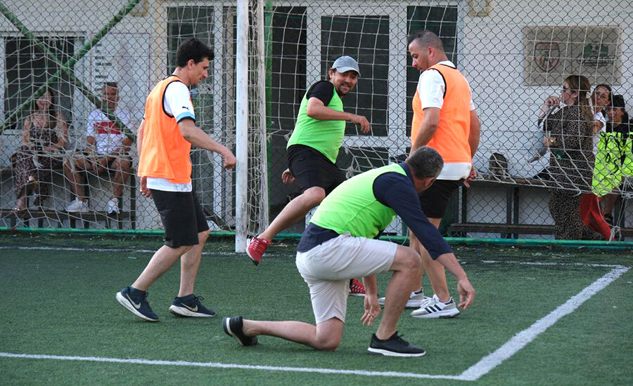 Bu kez sahaya babalar çıktı