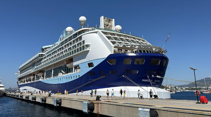 Marella Discovery 1760 yolcusuyla Bodrum’a demirledi