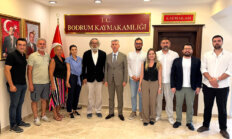 Kent Konseyi’nden Kaymakam Sırmalı’ya Nezaket Ziyareti
