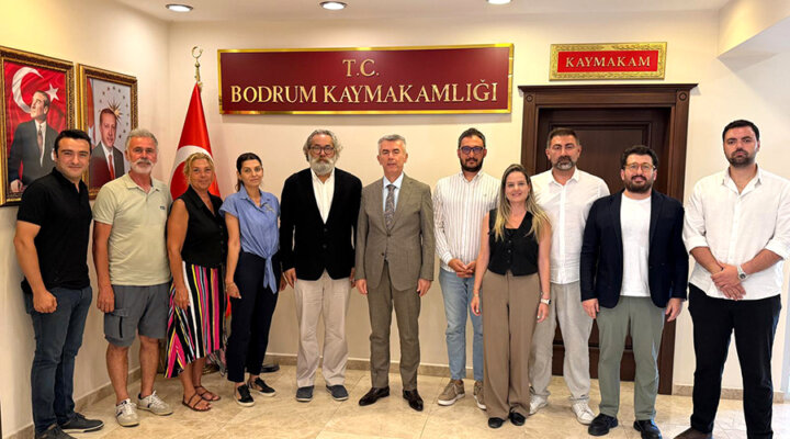 Kent Konseyi’nden Kaymakam Sırmalı’ya Nezaket Ziyareti