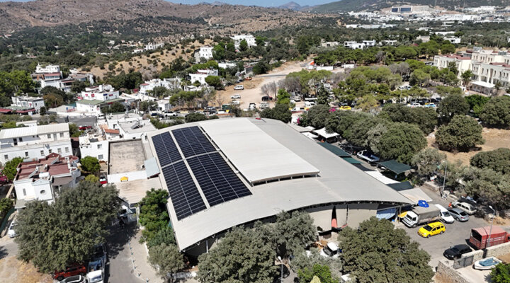 Bodrum Belediyesi, Güneşten 106 Bin 500 kWh Temiz Enerji Üretti