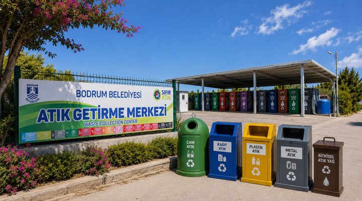 Bodrum Belediyesinden 106 Tonu Aşan Atık Yönetimi