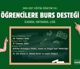 Bodrum Belediyesinden Öğrencilere Burs Desteği
