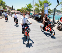 Bodrum’da Elektrikli Bisiklet Paylaşım Sistemi İçin İmzalar Atıldı