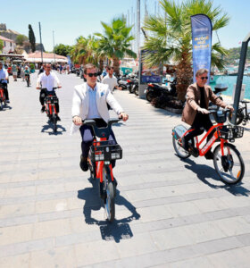 Bodrum’da Elektrikli Bisiklet Paylaşım Sistemi İçin İmzalar Atıldı