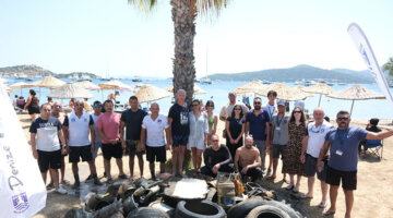 Türkbükü’nde Deniz Dibi Temizliği