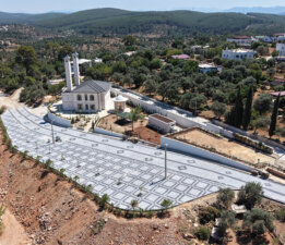 Bodrum’a 125 Bin Metrekarelik Beton Yol ve Parke Çalışması