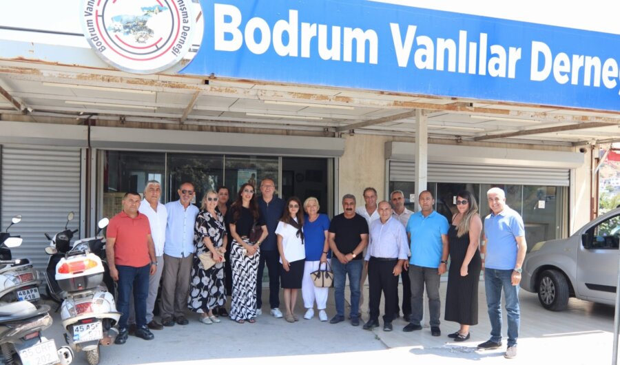 MHP Bodrum’dan Vanlılar Derneğine ziyaret