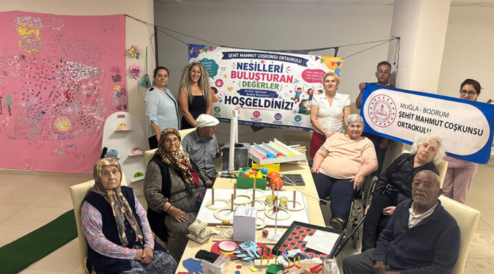 Muğla Huzurevine Bodrum’dan anlamlı destek