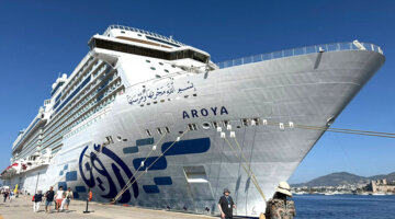“Aroya” 2 bin 360 yolcu ile Bodrum’da