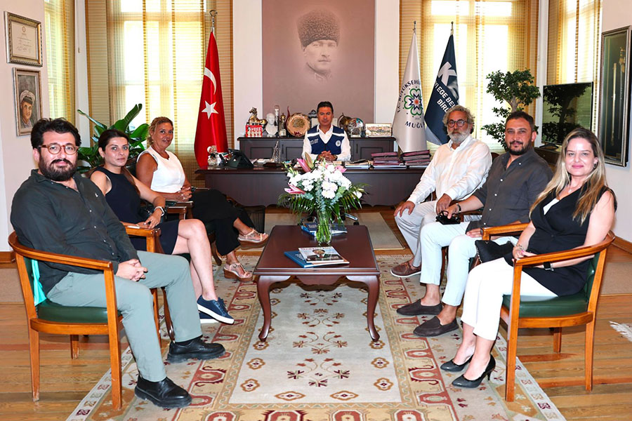 Bodrum Kent Konseyi’nden Başkan Ahmet Aras’a Nezaket Ziyareti
