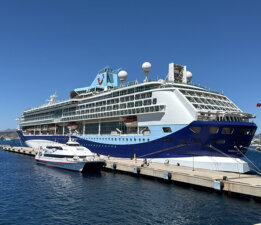 Dev gemi, Bodrum’a 1819 turist getirdi