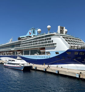 Dev gemi, Bodrum’a 1819 turist getirdi