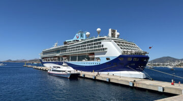 Dev gemi, Bodrum’a 1819 turist getirdi