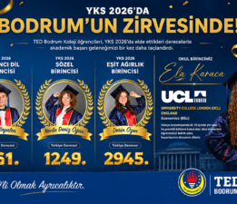 TED Bodrum Koleji, YKS 2026’da Bodrum’un Zirvesinde