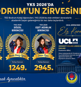 TED Bodrum Koleji, YKS 2026’da Bodrum’un Zirvesinde