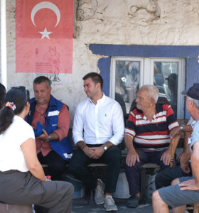 Başkan Mandalinci’den Dereköy ve Dağbelen’e Saha Ziyareti