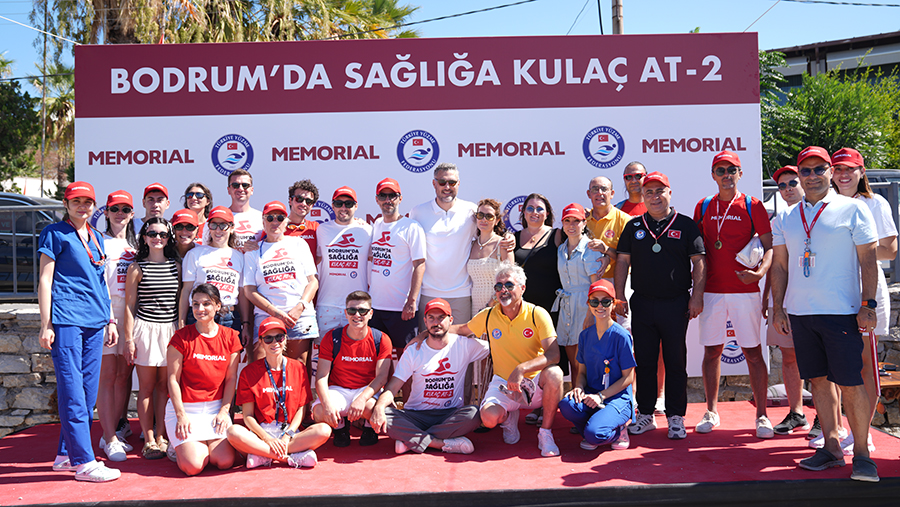 Bodrum’da İkinci Kez Sağlığa Kulaç Atıldı