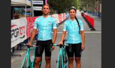 Sporcu çiftten gururlandıran başarı