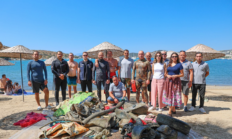 Gümbet’te Deniz Dibi Temizliği