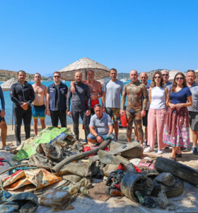 Gümbet’te Deniz Dibi Temizliği