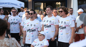 Eymen İçin Bodrum Tek Yürek: Turgutreis’te Dayanışma Buluşması