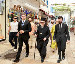 Patrik Bartholomeos, Bodrum Belediyesini Ziyaret Etti