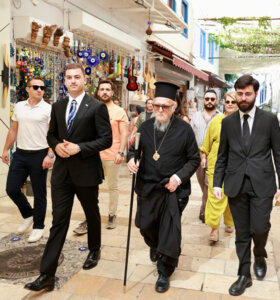 Patrik Bartholomeos, Bodrum Belediyesini Ziyaret Etti