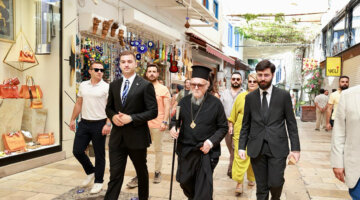 Patrik Bartholomeos, Bodrum Belediyesini Ziyaret Etti