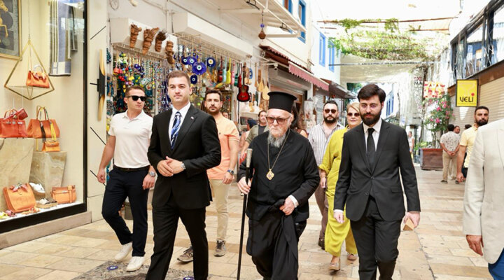 Patrik Bartholomeos, Bodrum Belediyesini Ziyaret Etti