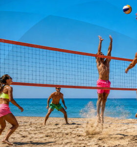 Belediyeden Plaj Voleybolu Şenliği