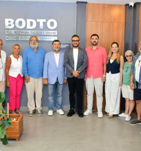 Bodrum Kent Konseyi’nden Bodrum Ticaret Odası’na Ziyaret