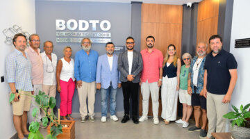 Bodrum Kent Konseyi’nden Bodrum Ticaret Odası’na Ziyaret