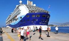 ‘Marella Discovery’ 1813 yolcusuyla Bodrum’a geldi
