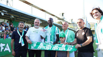 Bodrum FK’da Vincent Aboubakar’a coşkulu imza töreni