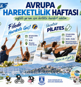 Avrupa Hareketlilik Haftası Bodrum’da Etkinliklerle Kutlanıyor