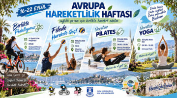 Avrupa Hareketlilik Haftası Bodrum’da Etkinliklerle Kutlanıyor