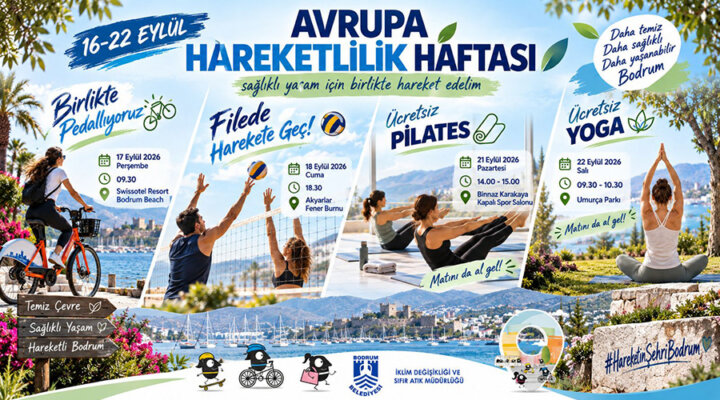 Avrupa Hareketlilik Haftası Bodrum’da Etkinliklerle Kutlanıyor