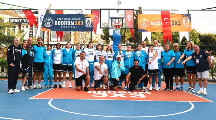 Bodrum 3X3 Streetball Turnuvası Ödül Töreniyle Sona Erdi