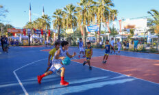 Bodrum 3×3 Streetball heyecanı Turgutreis’te başladı