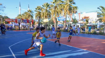 Bodrum 3×3 Streetball heyecanı Turgutreis’te başladı