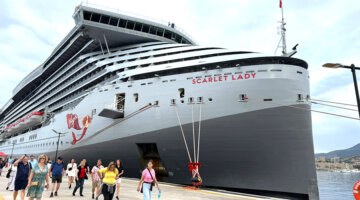“Scarlet Lady” Bodrum’da