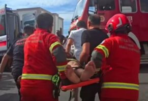 Tankerin altında sıkışan sürücü ağır yaralandı