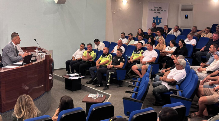 Bodrum’da öğrenci taşımacılığı yapan servisçiler bilgilendirildi