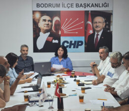 CHP Bodrum İlçe Yönetiminde Görev Dağılımı Netleşti