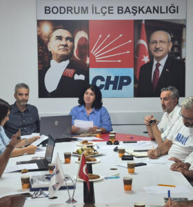 CHP Bodrum İlçe Yönetiminde Görev Dağılımı Netleşti