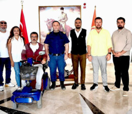 BGC’den Sahil Güvenlik Komutanı Binbaşı Mahmat’a ziyaret