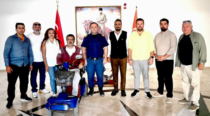 BGC’den Sahil Güvenlik Komutanı Binbaşı Mahmat’a ziyaret