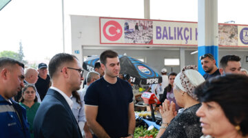 Başkan Mandalinci Karaova Bölgesinde