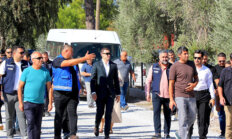Başkan Mandalinci Saha Ziyaretlerine Devam Ediyor